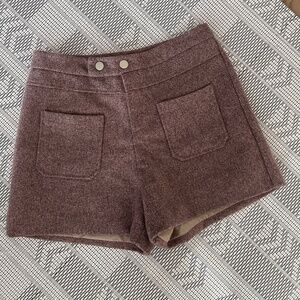 Cute "wool" looking shorts